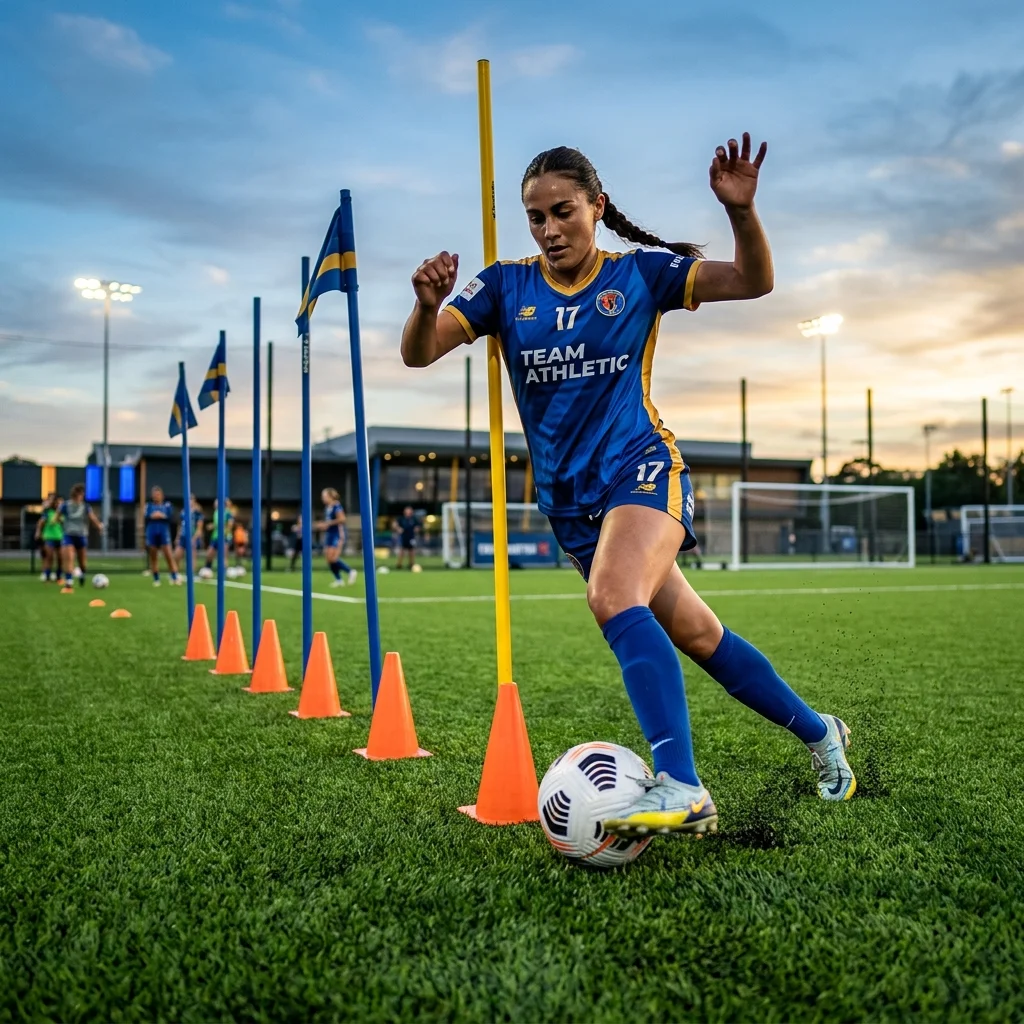 Demostración de Ejercicio de Fútbol